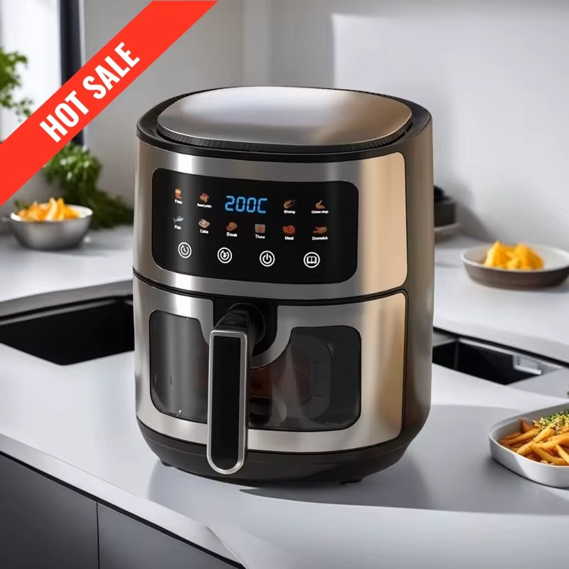 Healthy Snacks Food - Hurtownia Frytkownica Beztłuszczowa 10L Czarna, Szybka