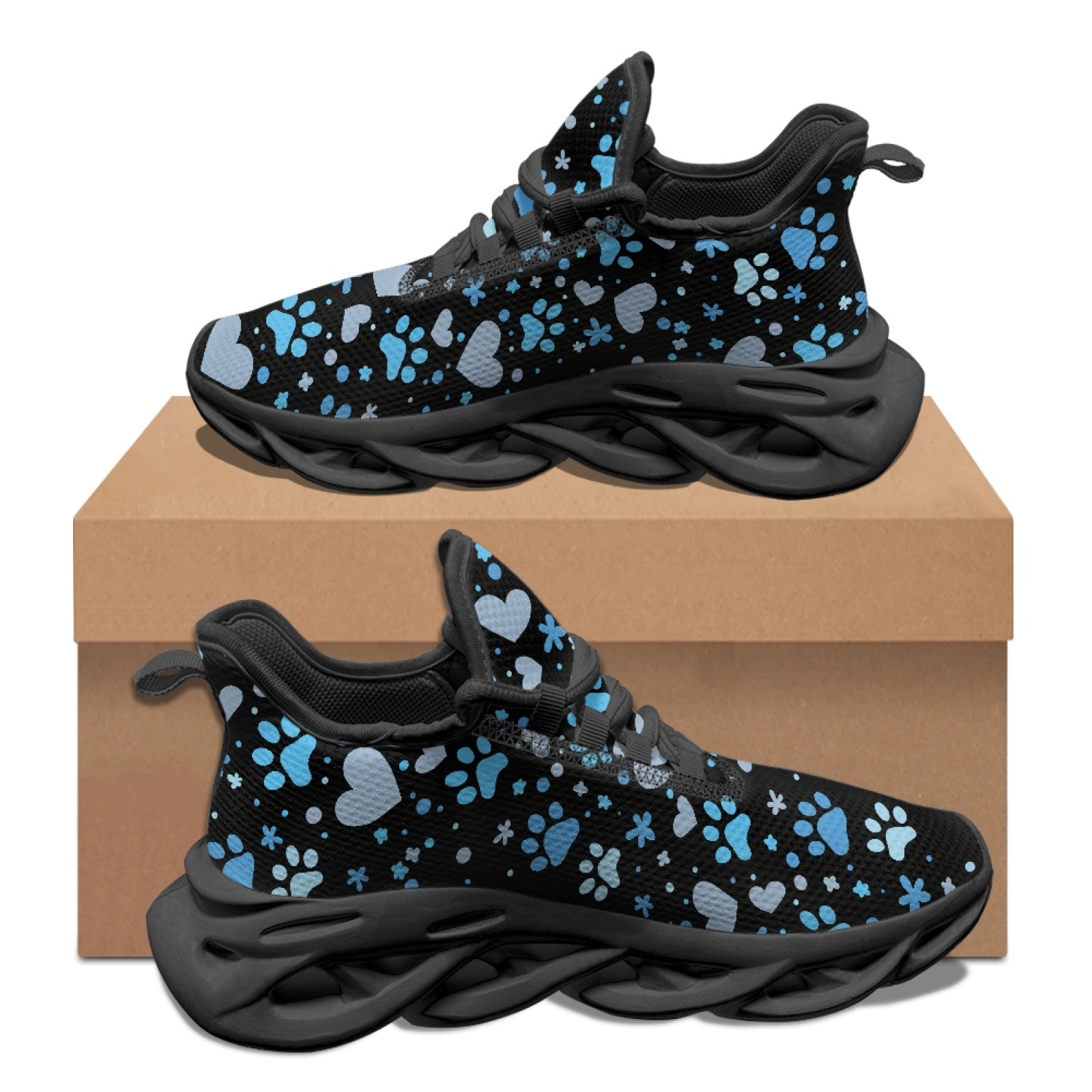 Trail Mix - PENSTROLL Niebieskie Buty do Biegania z