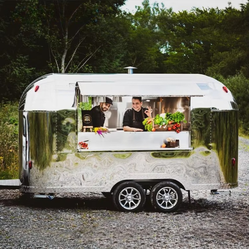 Popcorn - Przyczepa Food Truck Mobilny Wózek do
