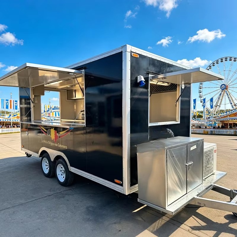 Food Snacks Catering - Komercyjna przyczepa gastronomiczna, w pełni wyposażona