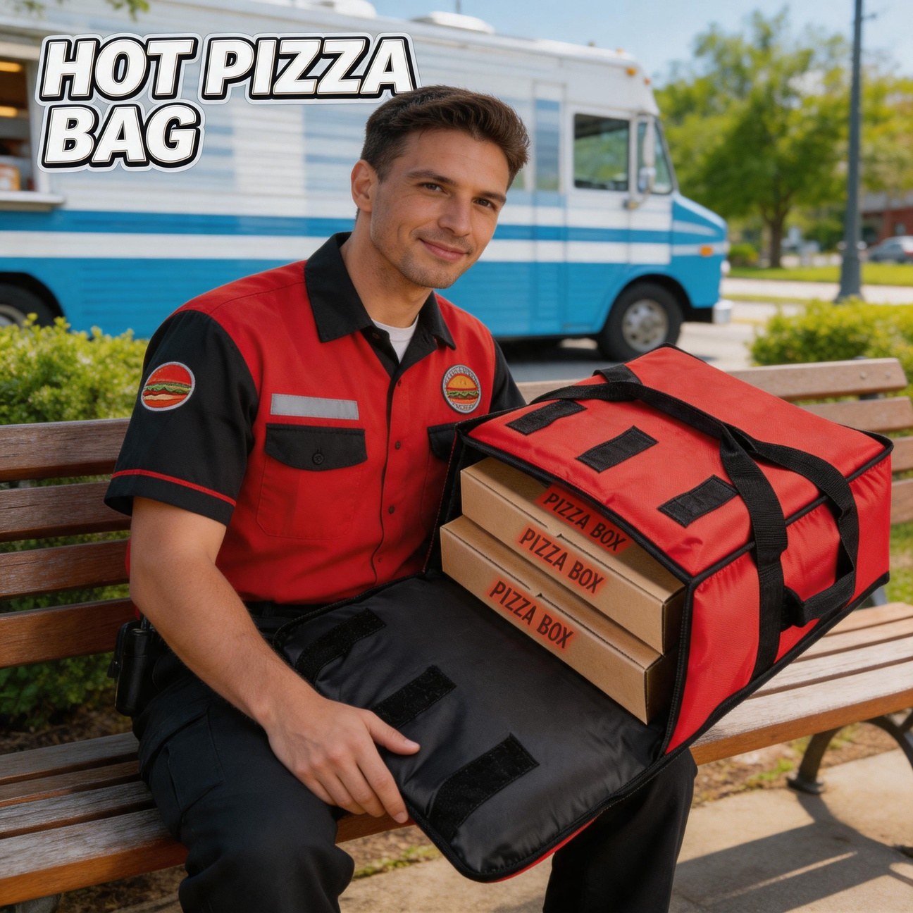 Torba do transportu pizzy, duż – Food Snacks Delivery recenzja i cena
