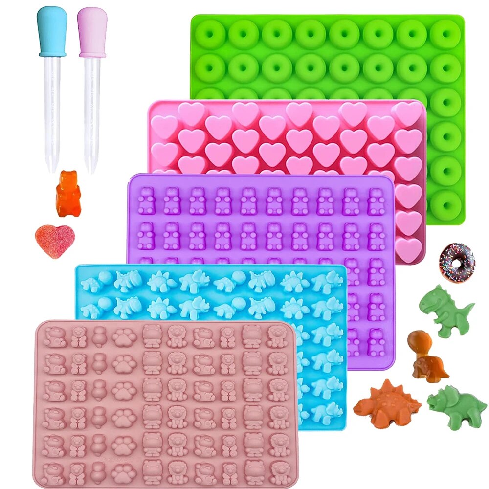 Formy silikonowe do cukierków  – Gummy Candy recenzja i cena