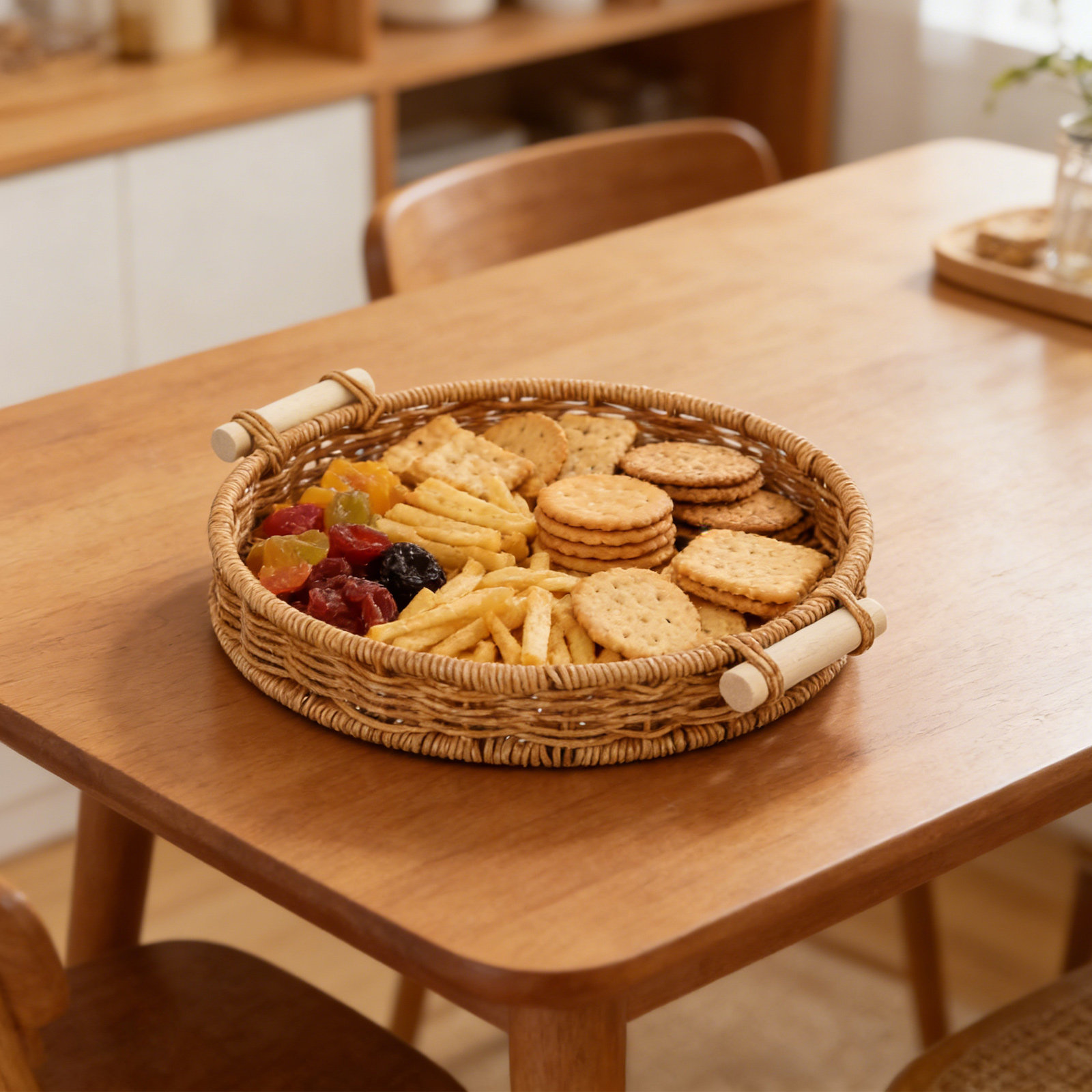 Koszyk na pieczywo z imitacji  – Food Snacks Drinks recenzja i cena