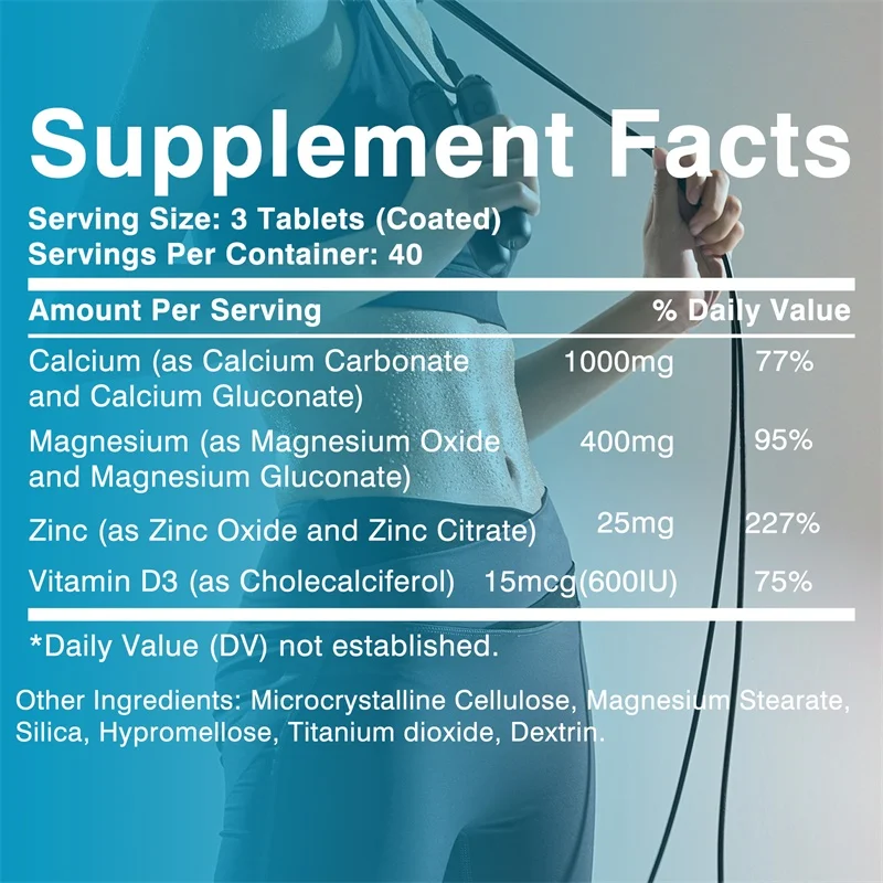 Suplement wapnia, magnezu, cyn – Protein Bar recenzja i cena