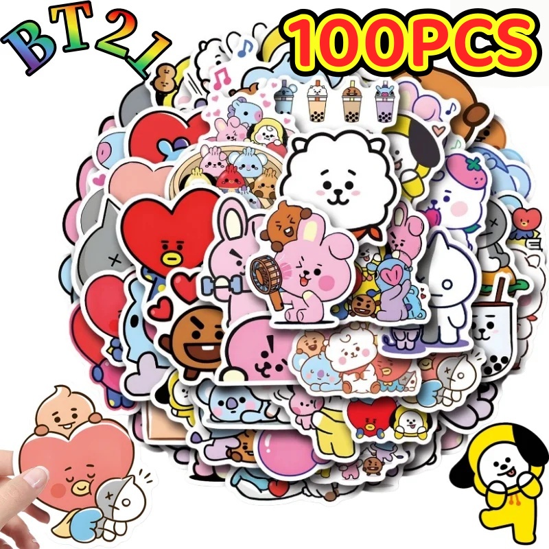 55/110 szt. BT21 Chimmy Cooky  – Cookies Pack recenzja i cena